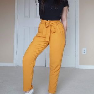 Yellow Paperbag Pants 💛